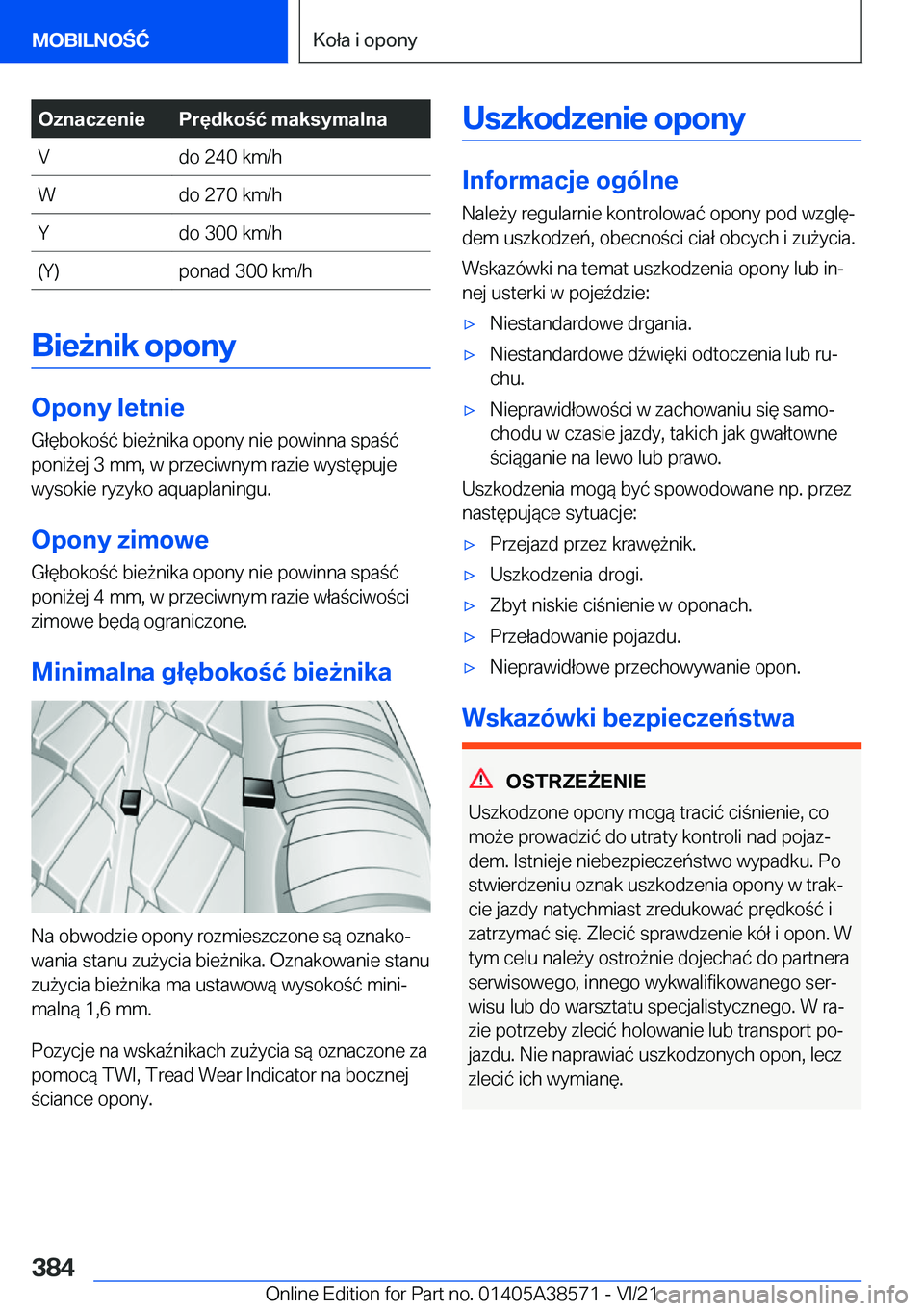 BMW X6 2022  Instrukcja obsługi (in Polish) �O�z�n�a�c�z�e�n�i�e�P�r�