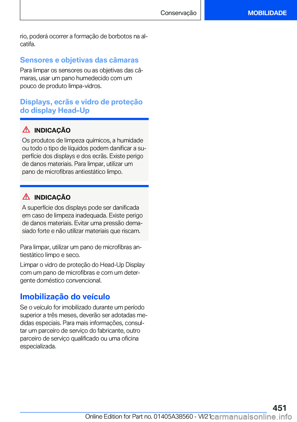 BMW X6 2022  Manual do condutor (in Portuguese) �r�i�o�,��p�o�d�e�r�á��o�c�o�r�r�e�r��a��f�o�r�m�a�