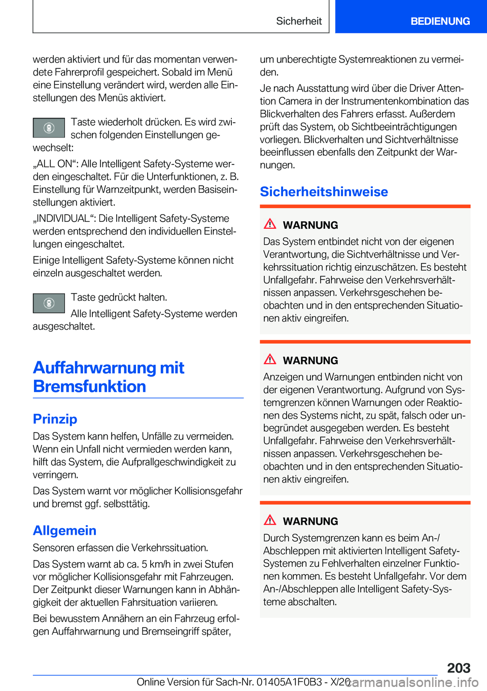BMW X6 2021  Betriebsanleitungen (in German) �w�e�r�d�e�n��a�k�t�i�v�i�e�r�t��u�n�d��f�
