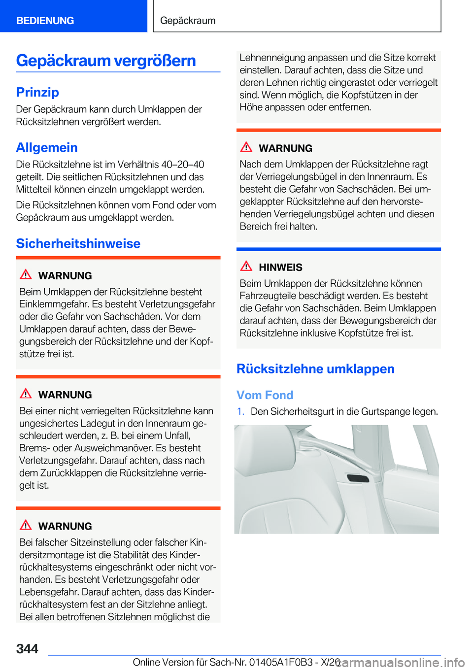 BMW X6 2021  Betriebsanleitungen (in German) �G�e�p�