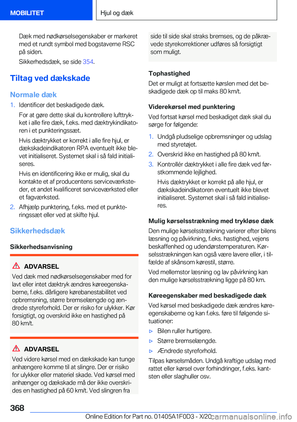 BMW X6 2021  InstruktionsbØger (in Danish) �D�æ�k��m�e�d��n�