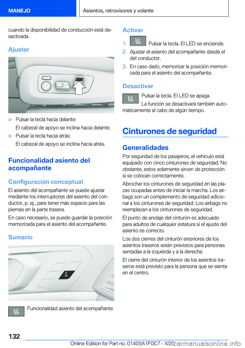 BMW X6 2021  Manuales de Empleo (in Spanish) �c�u�a�n�d�o��l�a��d�i�s�p�o�n�i�b�i�l�i�d�a�d��d�e��c�o�n�d�u�c�c�i�