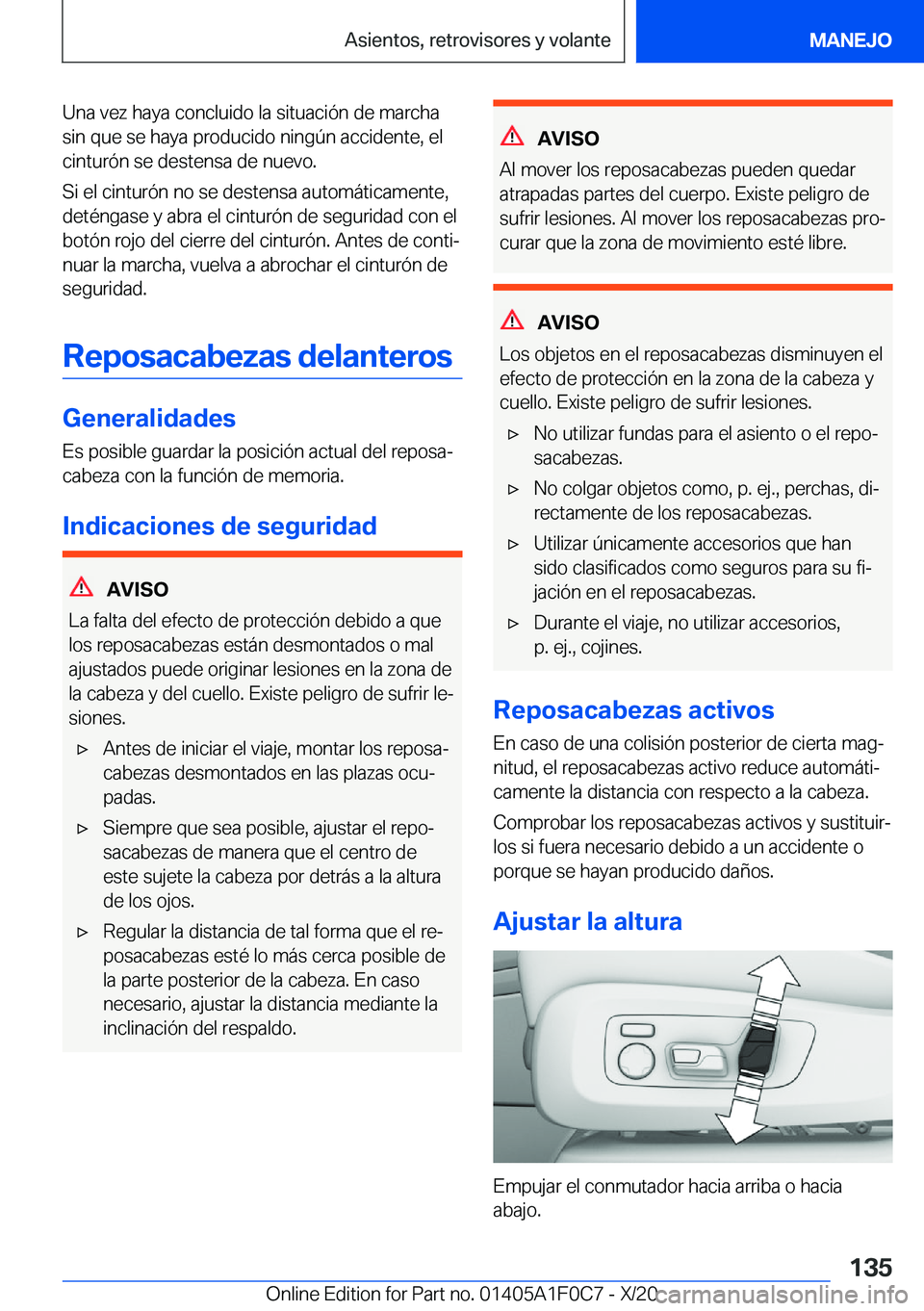 BMW X6 2021  Manuales de Empleo (in Spanish) �U�n�a��v�e�z��h�a�y�a��c�o�n�c�l�u�i�d�o��l�a��s�i�t�u�a�c�i�