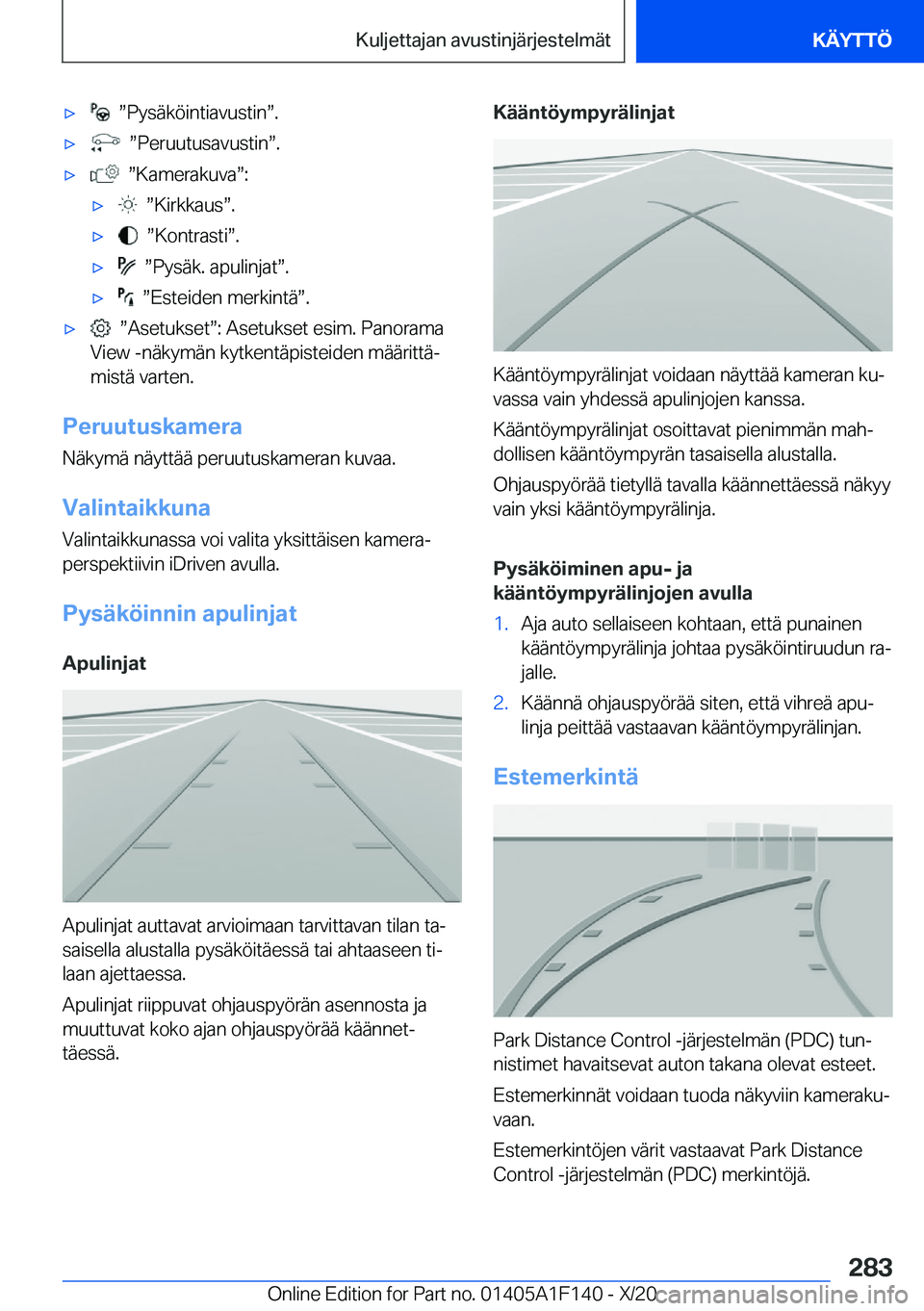 BMW X6 2021  Omistajan Käsikirja (in Finnish) 'x��w�P�y�s�