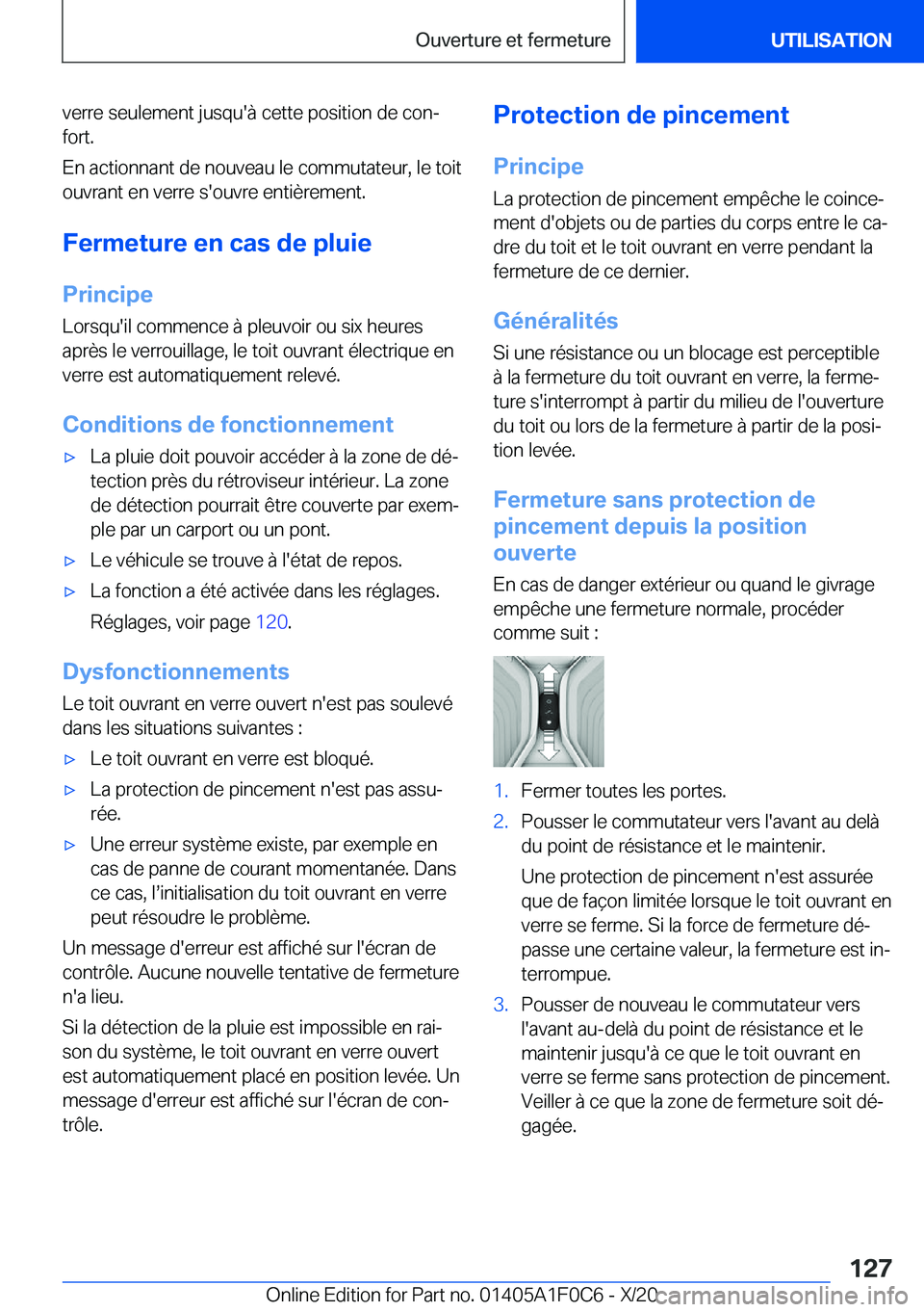 BMW X6 2021  Notices Demploi (in French) �v�e�r�r�e��s�e�u�l�e�m�e�n�t��j�u�s�q�u�'�