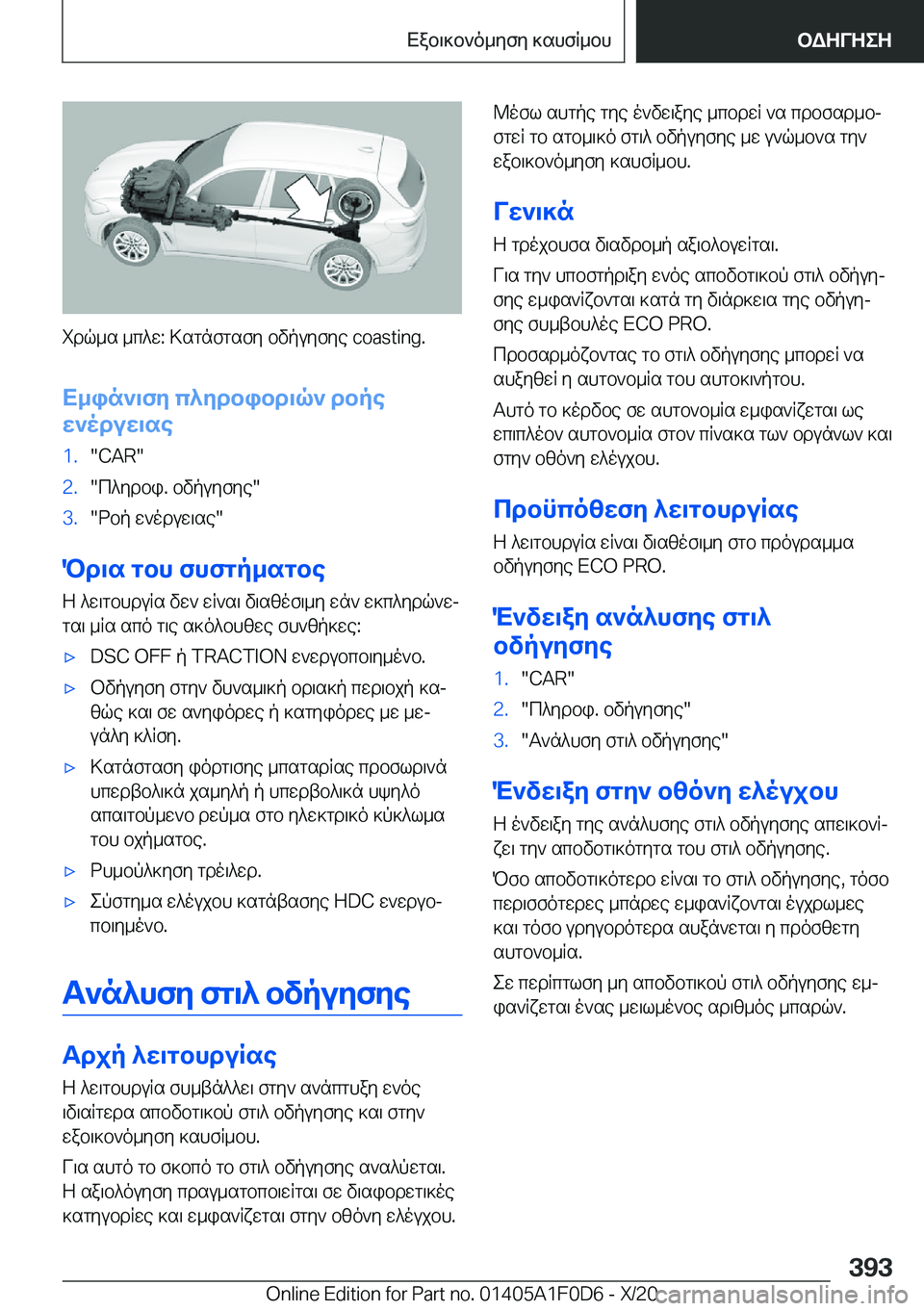 BMW X6 2021  ΟΔΗΓΌΣ ΧΡΉΣΗΣ (in Greek) idq_s�_c^w�:�>sgnfgsfy�bvpuyfye��c�o�a�s�t�i�n�g�.
X_in`\fy�c^ydbibd\q`�dbpe
w`oduw\se
�1�.��C�A�R��2�.�c^ydbi�.�bvpuyf