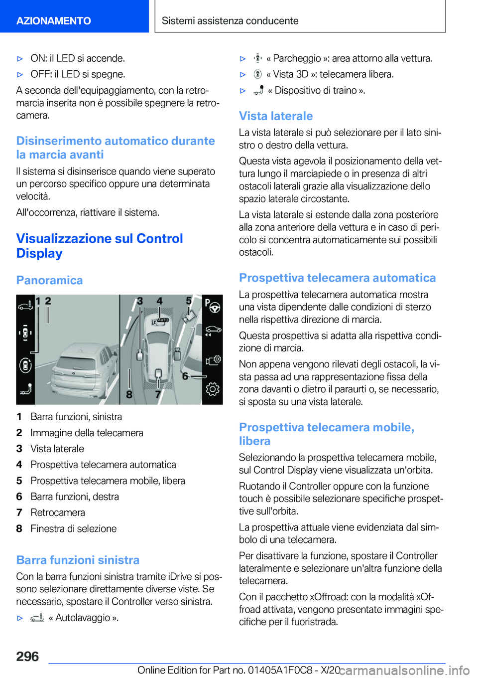 BMW X6 2021  Libretti Di Uso E manutenzione (in Italian) 'x�O�N�:��i�l��L�E�D��s�i��a�c�c�e�n�d�e�.'x�O�F�F�:��i�l��L�E�D��s�i��s�p�e�g�n�e�.
�A��s�e�c�o�n�d�a��d�e�l�l�'�e�q�u�i�p�a�g�g�i�a�m�e�n�t�o�,��c�o�n��l�a��r�e�t�r�oª
�m�