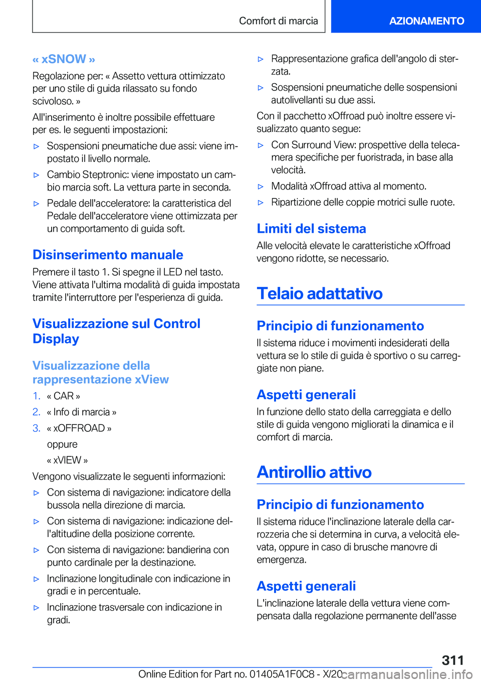BMW X6 2021  Libretti Di Uso E manutenzione (in Italian) �k��x�S�N�O�W��{
�R�e�g�o�l�a�z�i�o�n�e��p�e�r�:��«��A�s�s�e�t�t�o��v�e�t�t�u�r�a��o�t�t�i�m�i�z�z�a�t�o �p�e�r��u�n�o��s�t�i�l�e��d�i��g�u�i�d�a��r�i�l�a�s�s�a�t�o��s�u��f�o�n�d�o �s�c