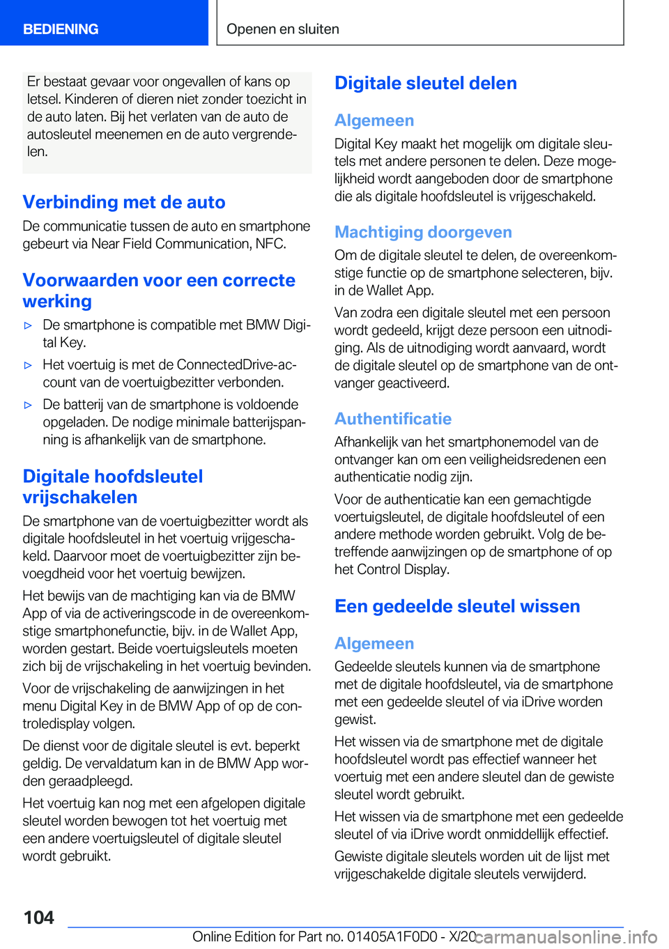 BMW X6 2021  Instructieboekjes (in Dutch) �E�r��b�e�s�t�a�a�t��g�e�v�a�a�r��v�o�o�r��o�n�g�e�v�a�l�l�e�n��o�f��k�a�n�s��o�p�l�e�t�s�e�l�.��K�i�n�d�e�r�e�n��o�f��d�i�e�r�e�n��n�i�e�t��z�o�n�d�e�r��t�o�e�z�i�c�h�t��i�n
�d�e��a�u�