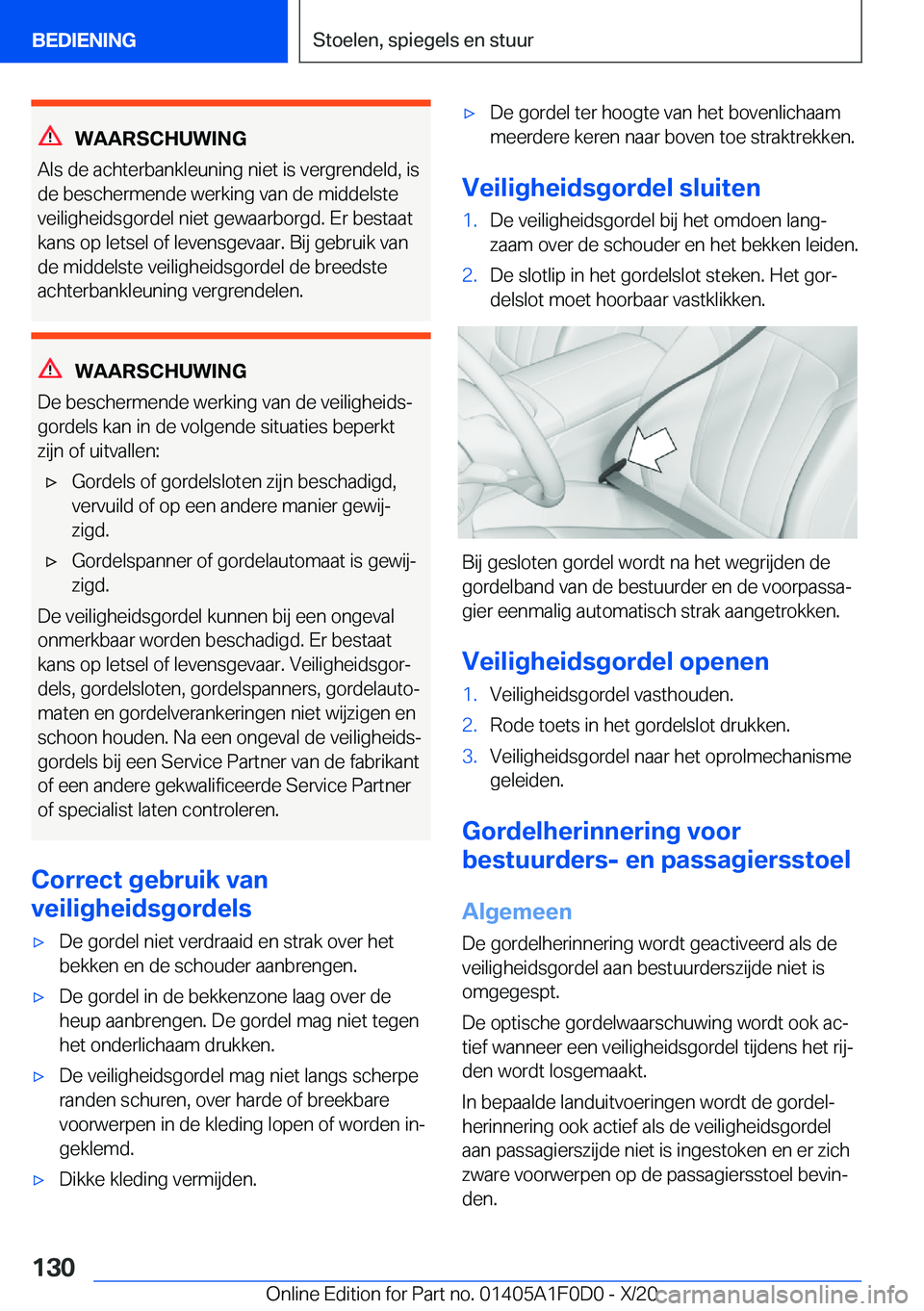 BMW X6 2021  Instructieboekjes (in Dutch) �W�A�A�R�S�C�H�U�W�I�N�G
�A�l�s��d�e��a�c�h�t�e�r�b�a�n�k�l�e�u�n�i�n�g��n�i�e�t��i�s��v�e�r�g�r�e�n�d�e�l�d�,��i�s
�d�e��b�e�s�c�h�e�r�m�e�n�d�e��w�e�r�k�i�n�g��v�a�n��d�e��m�i�d�d�e�l�s�t