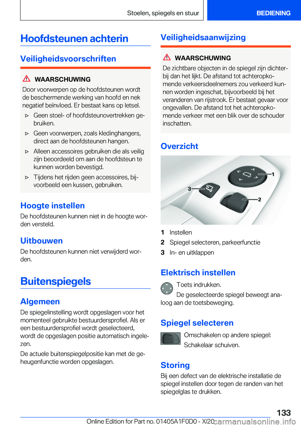 BMW X6 2021  Instructieboekjes (in Dutch) �H�o�o�f�d�s�t�e�u�n�e�n��a�c�h�t�e�r�i�n
�V�e�i�l�i�g�h�e�i�d�s�v�o�o�r�s�c�h�r�i�f�t�e�n
�W�A�A�R�S�C�H�U�W�I�N�G
�D�o�o�r��v�o�o�r�w�e�r�p�e�n��o�p��d�e��h�o�o�f�d�s�t�e�u�n�e�n��w�o�r�d�t
�d