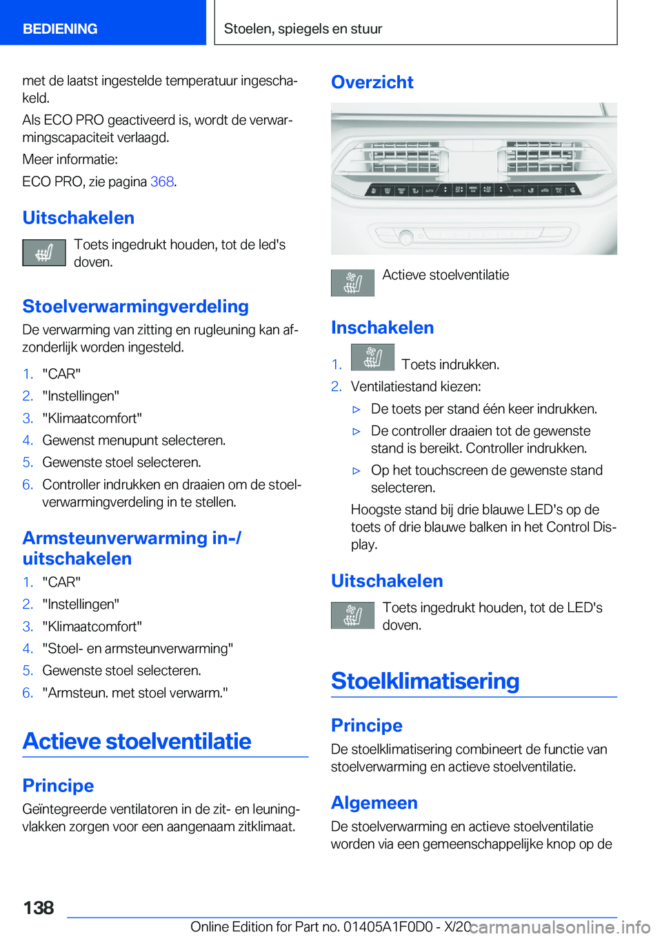 BMW X6 2021  Instructieboekjes (in Dutch) �m�e�t��d�e��l�a�a�t�s�t��i�n�g�e�s�t�e�l�d�e��t�e�m�p�e�r�a�t�u�u�r��i�n�g�e�s�c�h�aj�k�e�l�d�.
�A�l�s��E�C�O��P�R�O��g�e�a�c�t�i�v�e�e�r�d��i�s�,��w�o�r�d�t��d�e��v�e�r�w�a�rj
�m�i�n�g