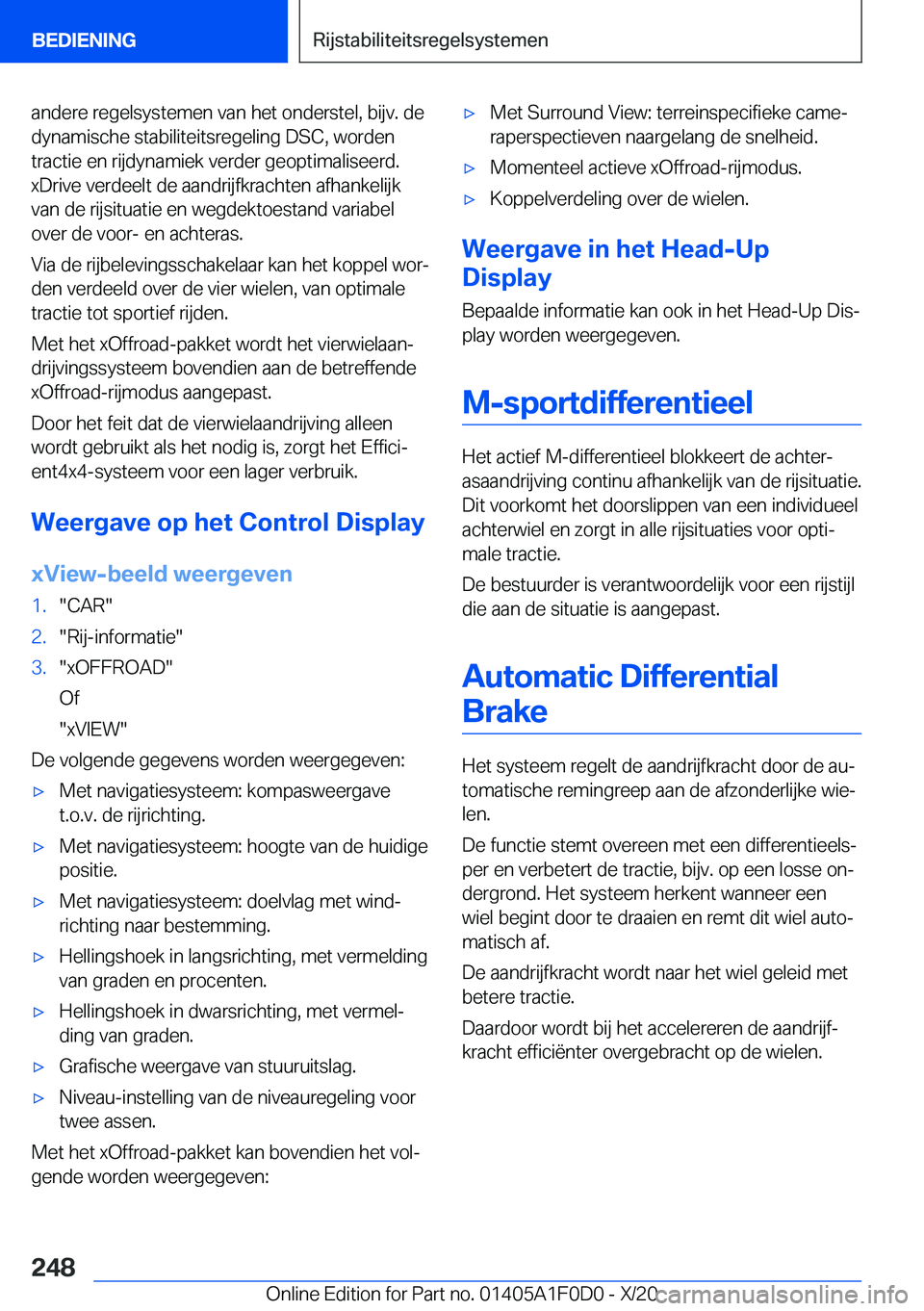 BMW X6 2021  Instructieboekjes (in Dutch) �a�n�d�e�r�e��r�e�g�e�l�s�y�s�t�e�m�e�n��v�a�n��h�e�t��o�n�d�e�r�s�t�e�l�,��b�i�j�v�.��d�e�d�y�n�a�m�i�s�c�h�e��s�t�a�b�i�l�i�t�e�i�t�s�r�e�g�e�l�i�n�g��D�S�C�,��w�o�r�d�e�n
�t�r�a�c�t�i�e��