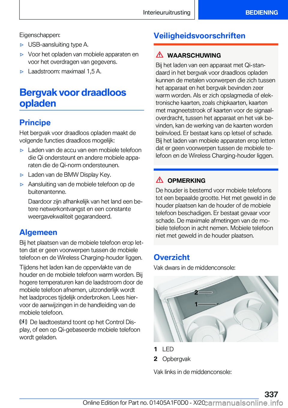 BMW X6 2021  Instructieboekjes (in Dutch) �E�i�g�e�n�s�c�h�a�p�p�e�n�:'x�U�S�B�-�a�a�n�s�l�u�i�t�i�n�g��t�y�p�e��A�.'x�V�o�o�r��h�e�t��o�p�l�a�d�e�n��v�a�n��m�o�b�i�e�l�e��a�p�p�a�r�a�t�e�n��e�n�v�o�o�r��h�e�t��o�v�e�r�d�r�a