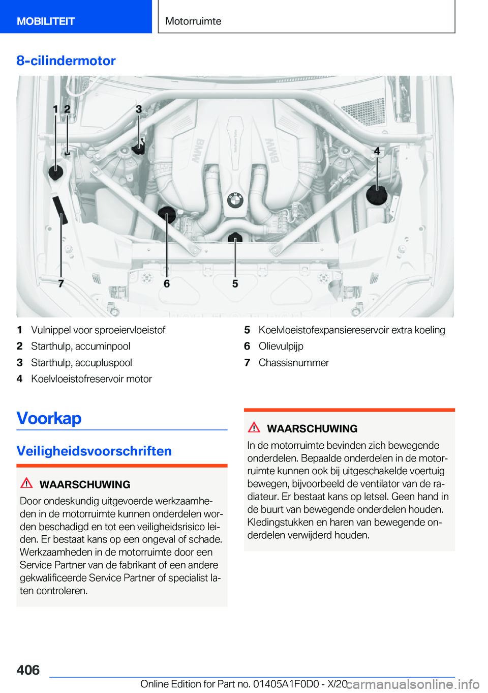 BMW X6 2021  Instructieboekjes (in Dutch) �8�-�c�i�l�i�n�d�e�r�m�o�t�o�r�1�V�u�l�n�i�p�p�e�l��v�o�o�r��s�p�r�o�e�i�e�r�v�l�o�e�i�s�t�o�f�2�S�t�a�r�t�h�u�l�p�,��a�c�c�u�m�i�n�p�o�o�l�3�S�t�a�r�t�h�u�l�p�,��a�c�c�u�p�l�u�s�p�o�o�l�4�K�o�e�l
