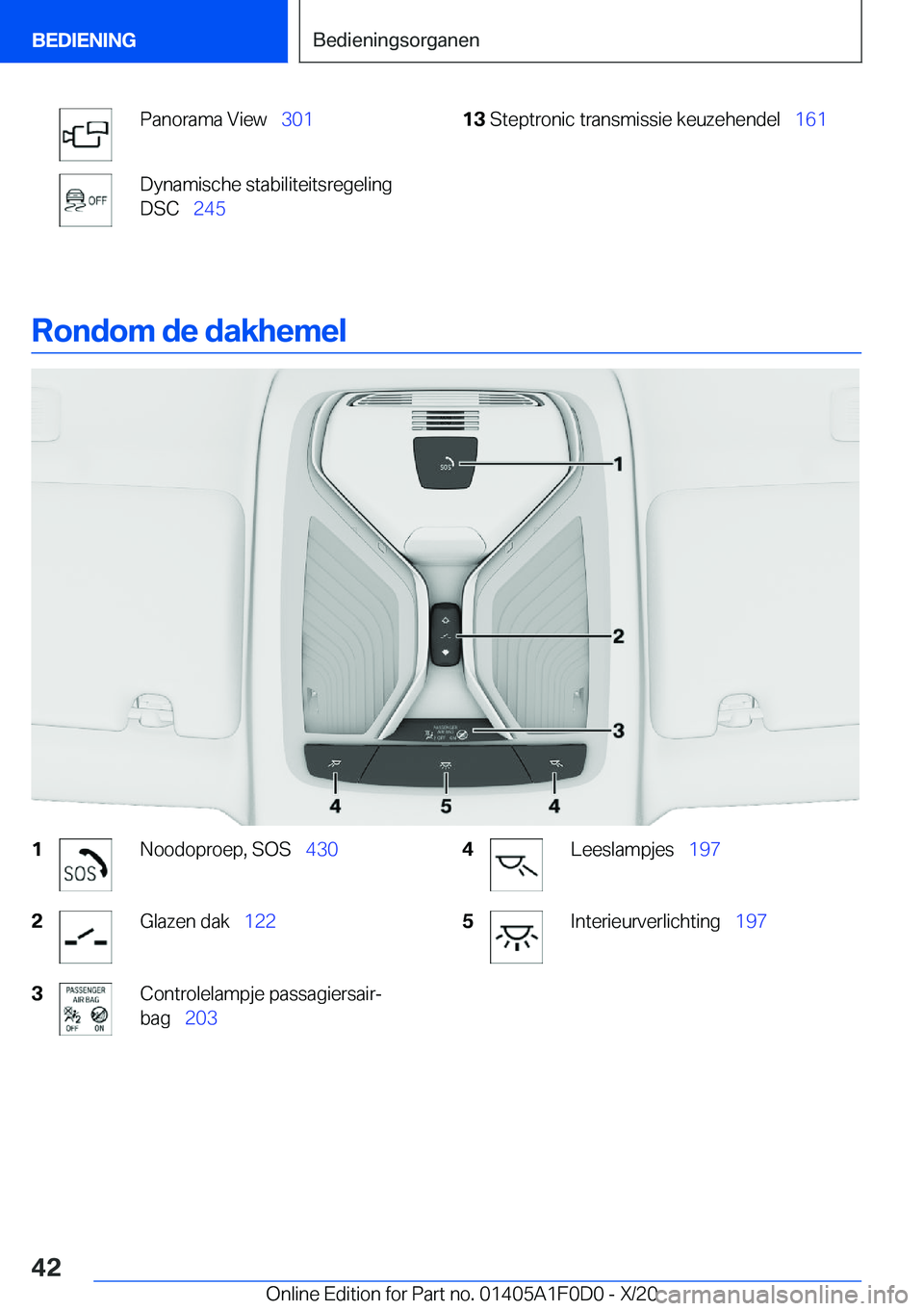 BMW X6 2021  Instructieboekjes (in Dutch) �P�a�n�o�r�a�m�a��V�i�e�w\_�3�0�1�D�y�n�a�m�i�s�c�h�e��s�t�a�b�i�l�i�t�e�i�t�s�r�e�g�e�l�i�n�g
�D�S�C\_ �2�4�5�1�3�S�t�e�p�t�r�o�n�i�c��t�r�a�n�s�m�i�s�s�i�e��k�e�u�z�e�h�e�n�d�e�l\_ �1�6�1
