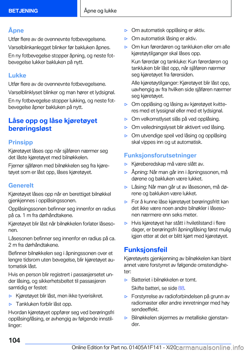BMW X6 2021  InstruksjonsbØker (in Norwegian) �