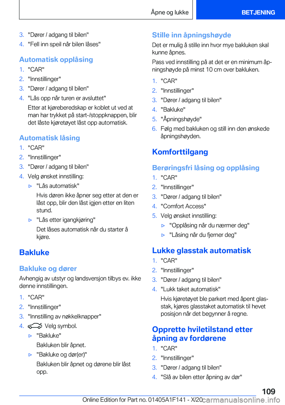 BMW X6 2021  InstruksjonsbØker (in Norwegian) �3�.��D�