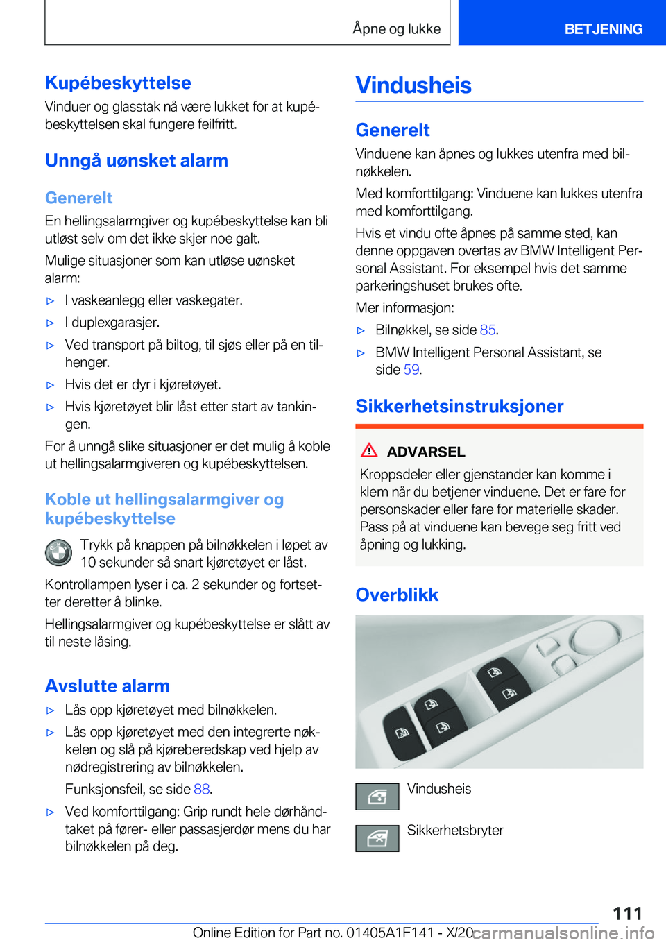 BMW X6 2021  InstruksjonsbØker (in Norwegian) �K�u�p�
