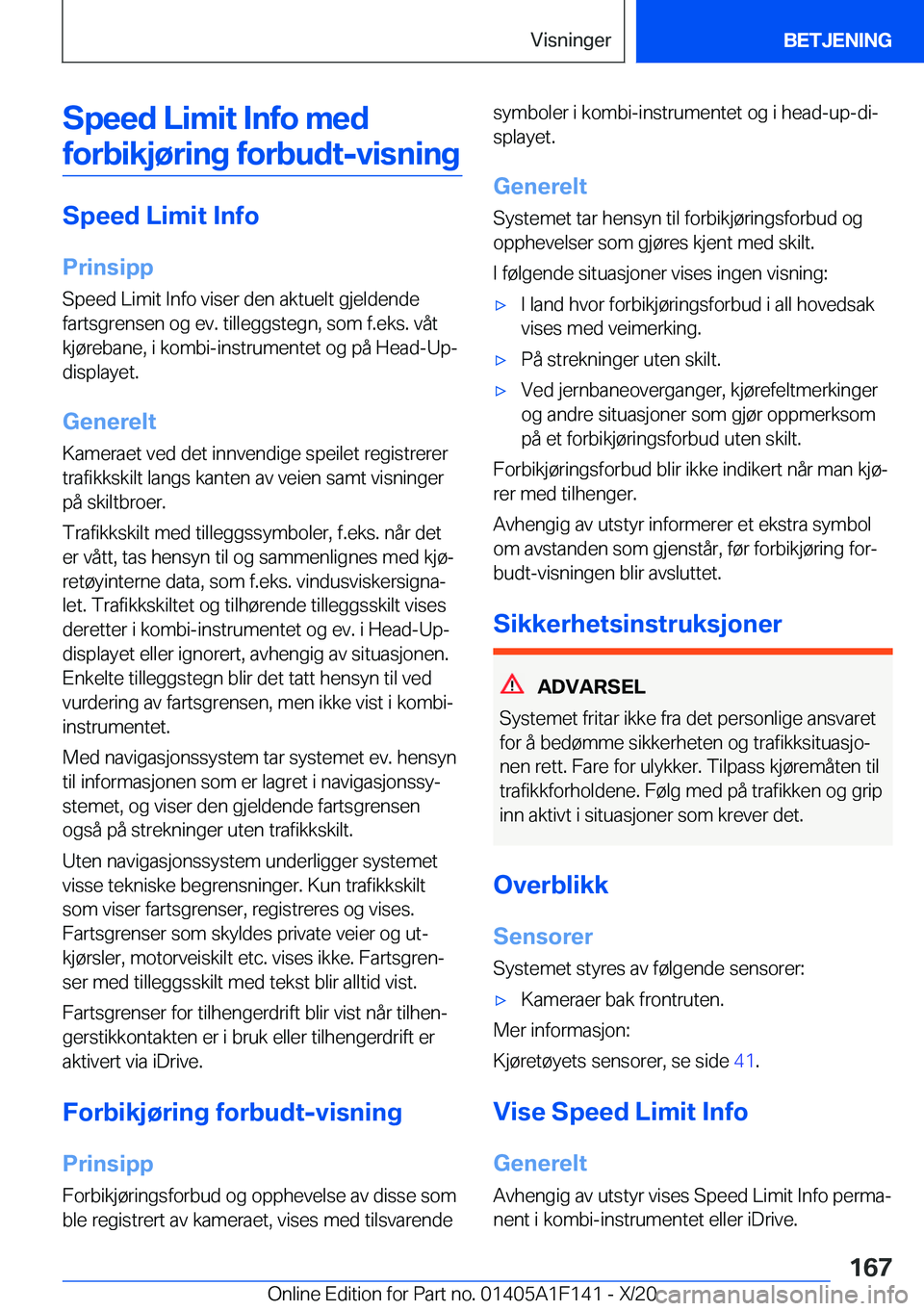 BMW X6 2021  InstruksjonsbØker (in Norwegian) �S�p�e�e�d��L�i�m�i�t��I�n�f�o��m�e�d�f�o�r�b�i�k�j�