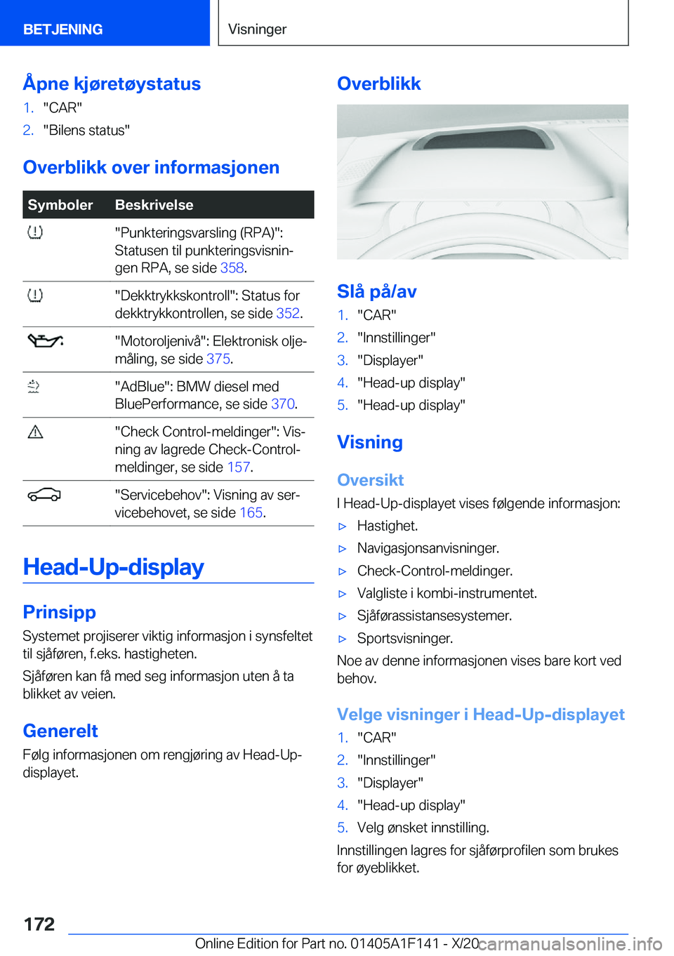BMW X6 2021  InstruksjonsbØker (in Norwegian) �
