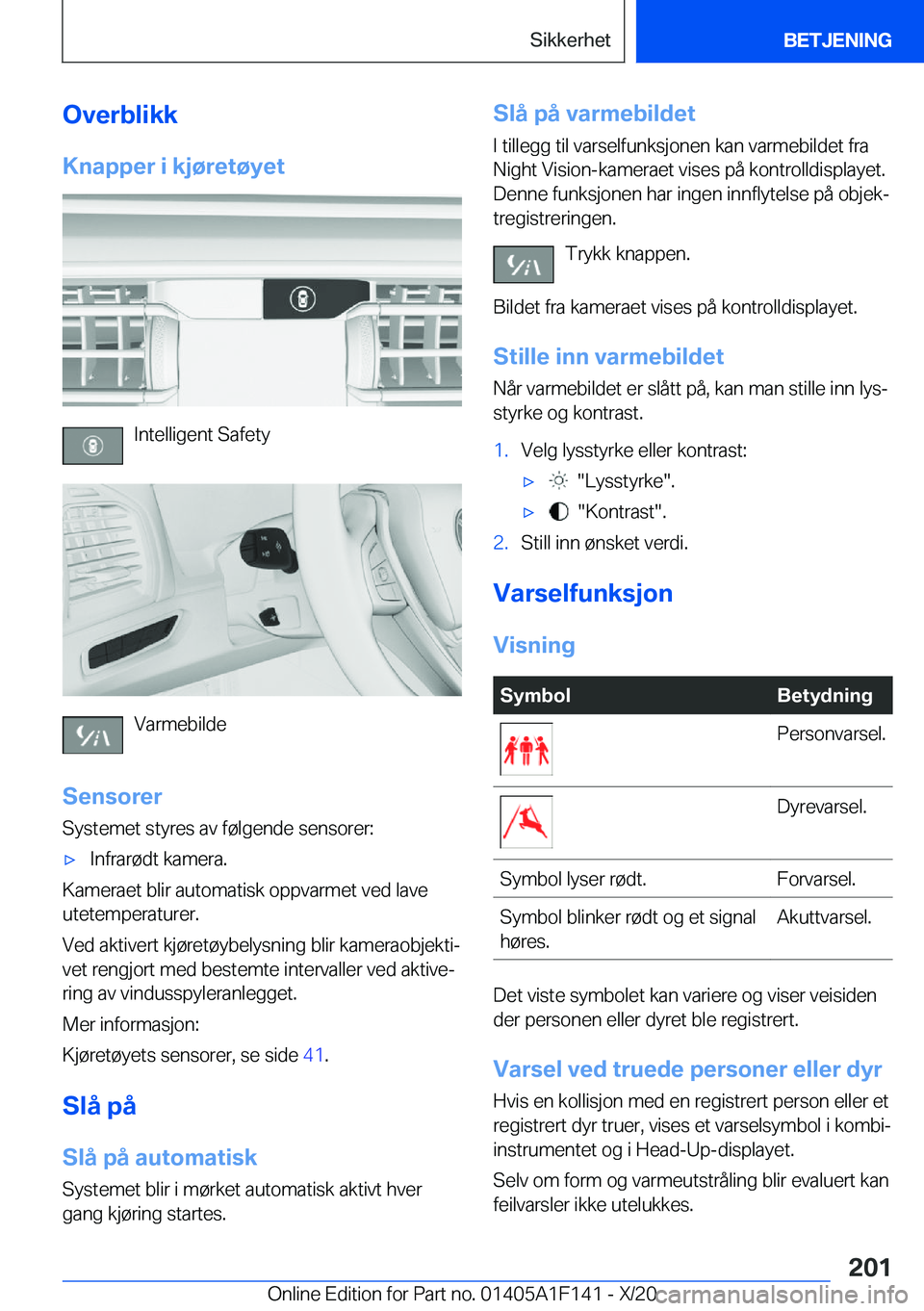 BMW X6 2021  InstruksjonsbØker (in Norwegian) �O�v�e�r�b�l�i�k�k�K�n�a�p�p�e�r��i��k�j�