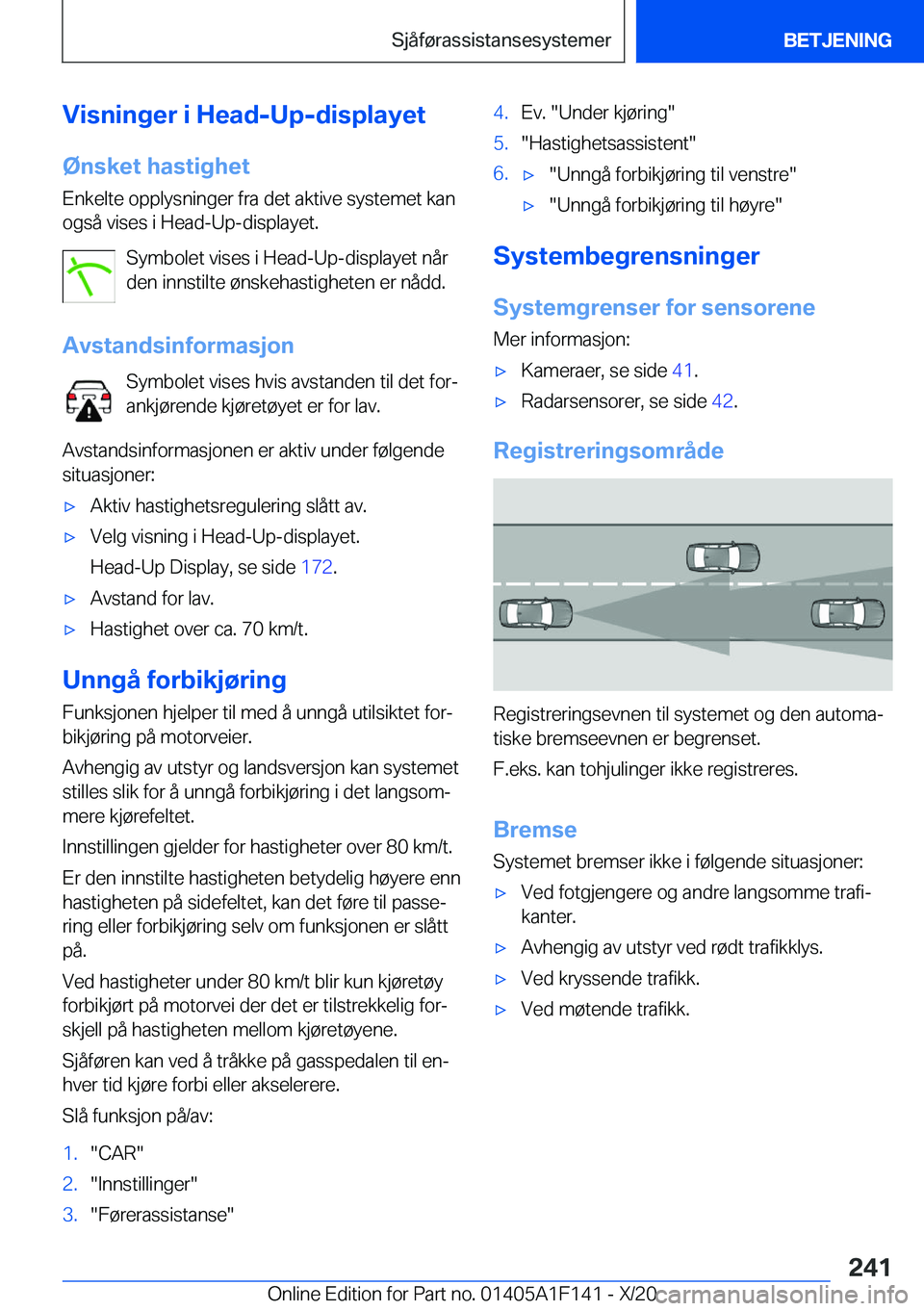 BMW X6 2021  InstruksjonsbØker (in Norwegian) �V�i�s�n�i�n�g�e�r��i��H�e�a�d�-�U�p�-�d�i�s�p�l�a�y�e�t
�