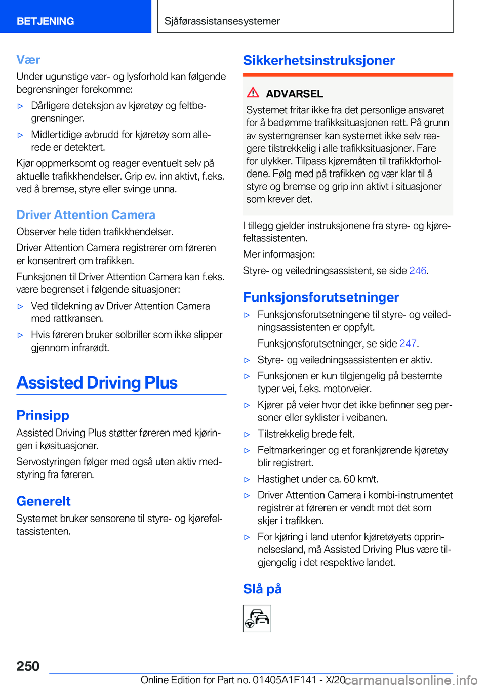 BMW X6 2021  InstruksjonsbØker (in Norwegian) �V�æ�r�U�n�d�e�r��u�g�u�n�s�t�i�g�e��v�æ�r�-��o�g��l�y�s�f�o�r�h�o�l�d��k�a�n��f�