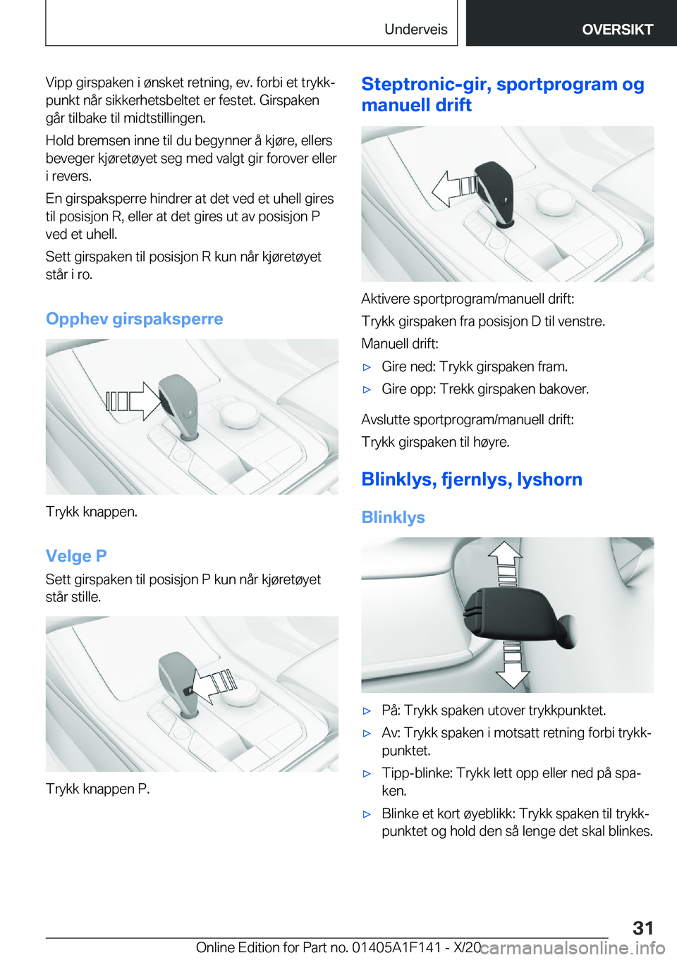 BMW X6 2021  InstruksjonsbØker (in Norwegian) �V�i�p�p��g�i�r�s�p�a�k�e�n��i��