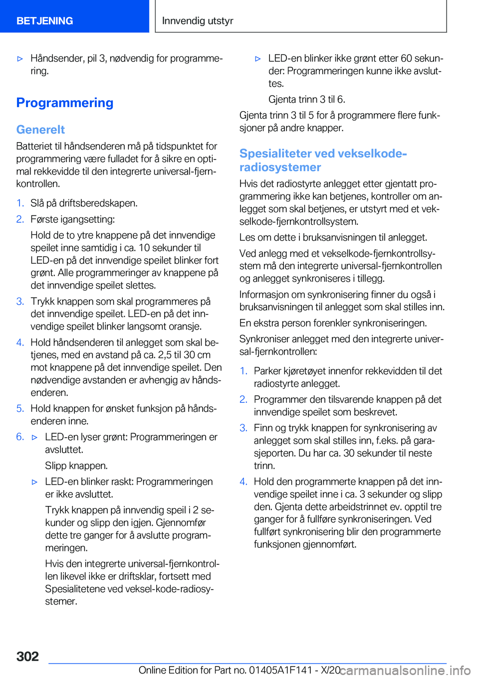 BMW X6 2021  InstruksjonsbØker (in Norwegian) x�H�å�n�d�s�e�n�d�e�r�,��p�i�l��3�,��n�
