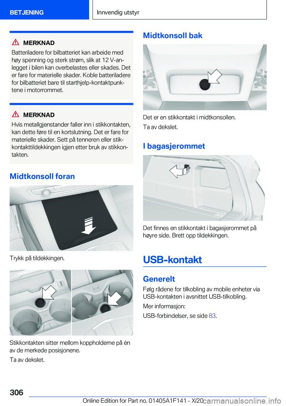 BMW X6 2021  InstruksjonsbØker (in Norwegian) �M�E�R�K�N�A�D
�B�a�t�t�e�r�i�l�a�d�e�r�e��f�o�r��b�i�l�b�a�t�t�e�r�i�e�t��k�a�n��a�r�b�e�i�d�e��m�e�d
�h�
