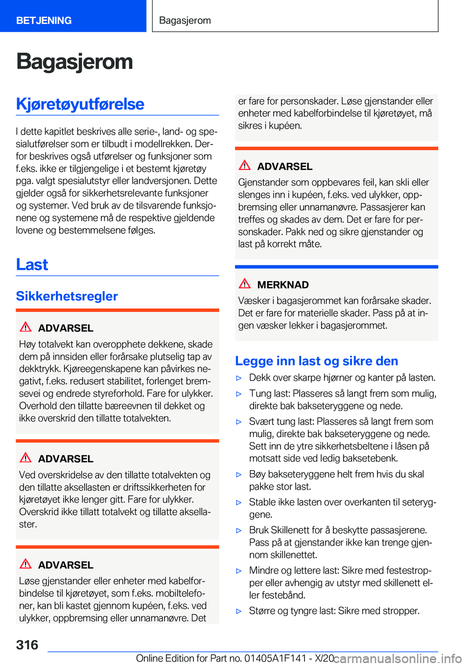 BMW X6 2021  InstruksjonsbØker (in Norwegian) �B�a�g�a�s�j�e�r�o�m�K�j�