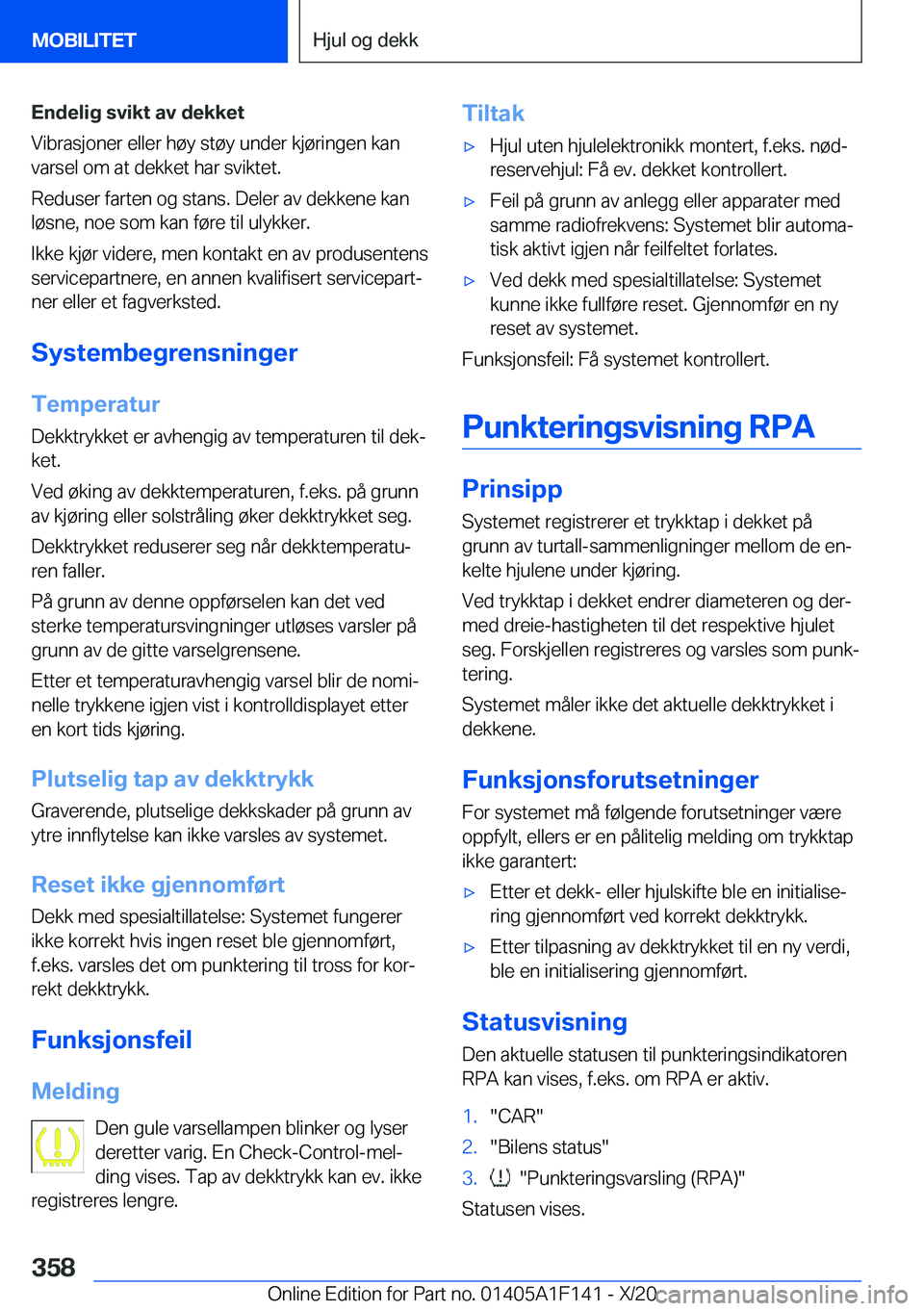 BMW X6 2021  InstruksjonsbØker (in Norwegian) �E�n�d�e�l�i�g��s�v�i�k�t��a�v��d�e�k�k�e�t
�V�i�b�r�a�s�j�o�n�e�r��e�l�l�e�r��h�