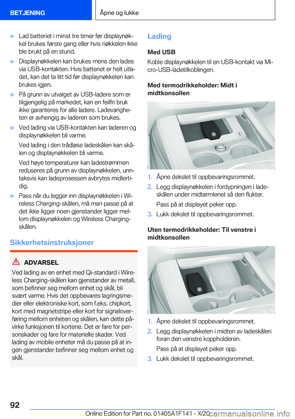 BMW X6 2021  InstruksjonsbØker (in Norwegian) x�L�a�d��b�a�t�t�e�r�i�e�t��i��m�i�n�s�t��t�r�e��t�i�m�e�r��f�