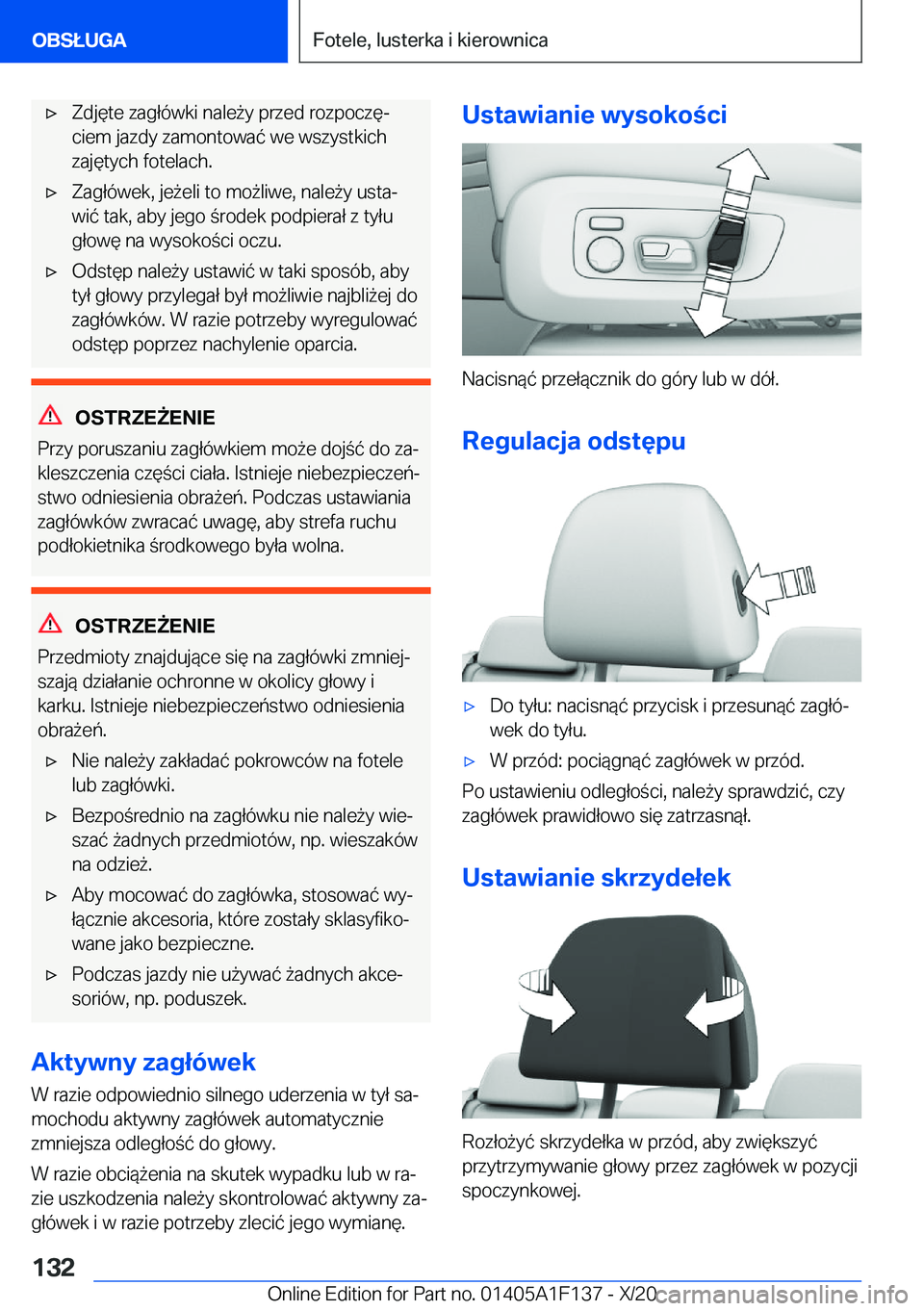 BMW X6 2021  Instrukcja obsługi (in Polish) 'x�Z�d�j�