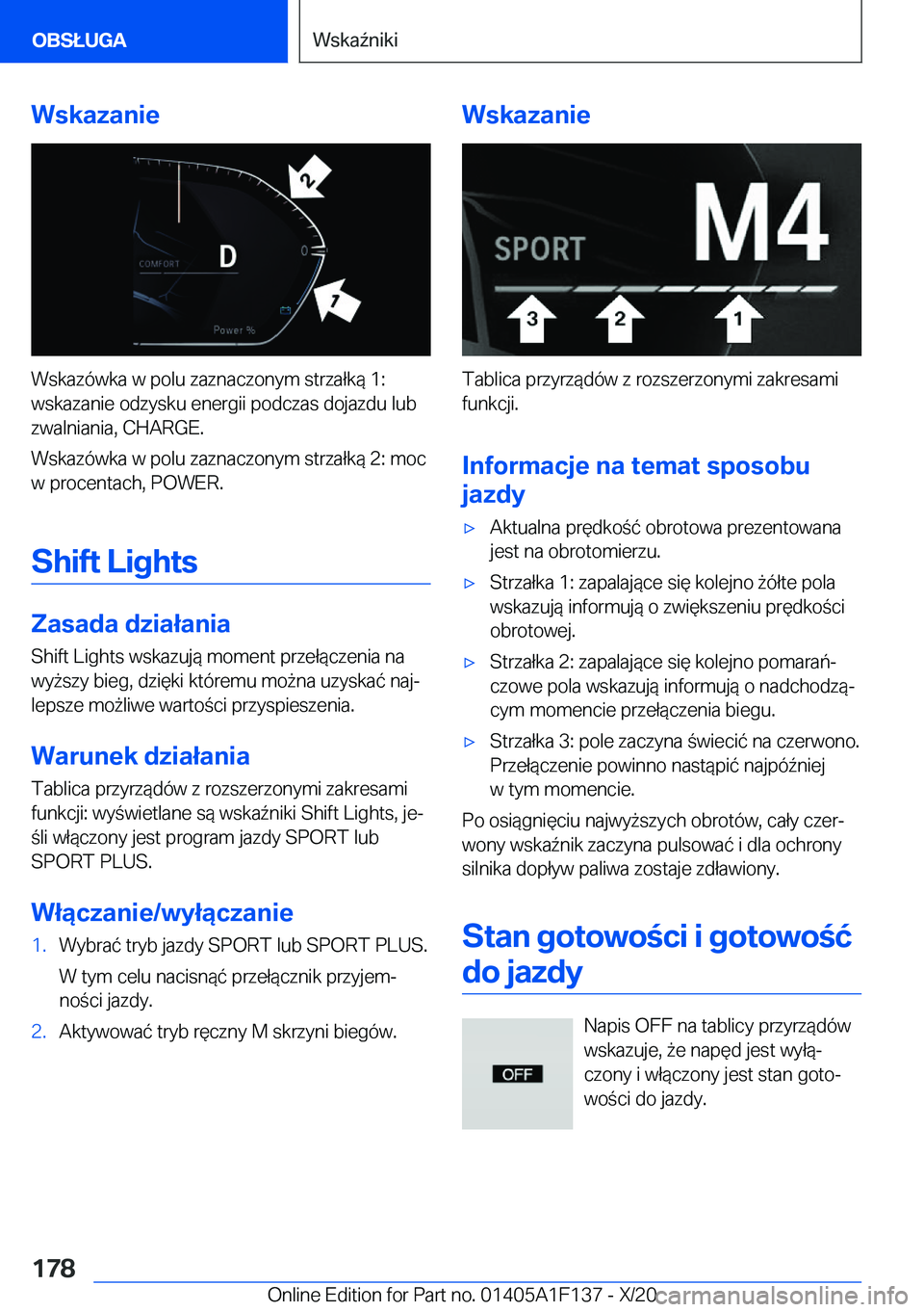 BMW X6 2021  Instrukcja obsługi (in Polish) �W�s�k�a�z�a�n�i�e
�W�s�k�a�z�