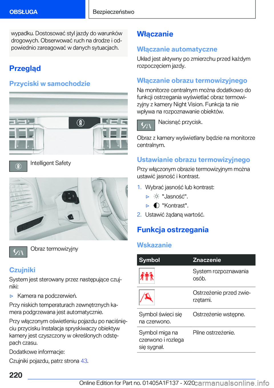 BMW X6 2021  Instrukcja obsługi (in Polish) �w�y�p�a�d�k�u�.��D�o�s�t�o�s�o�w�a�