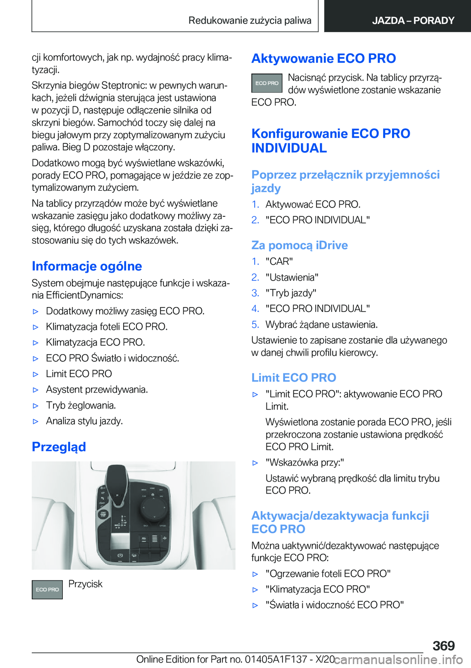 BMW X6 2021  Instrukcja obsługi (in Polish) �c�j�i��k�o�m�f�o�r�t�o�w�y�c�h�,��j�a�k��n�p�.��w�y�d�a�j�n�o�