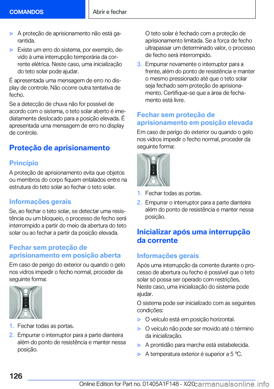 BMW X6 2021  Manual do condutor (in Portuguese) x�A��p�r�o�t�e�