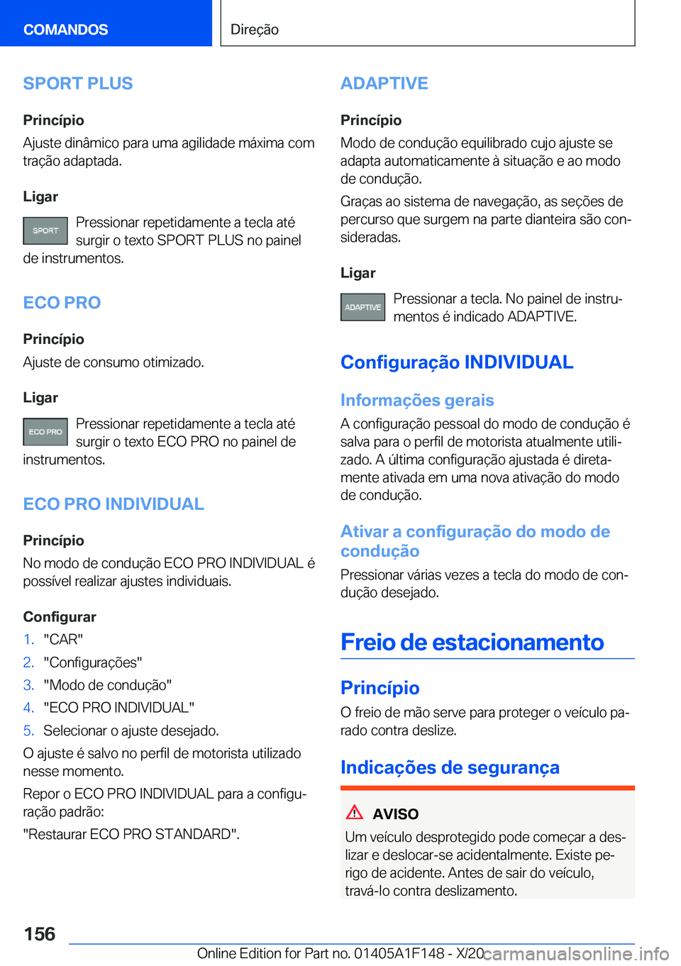 BMW X6 2021  Manual do condutor (in Portuguese) �S�P�O�R�T��P�L�U�S
�P�r�i�n�c�