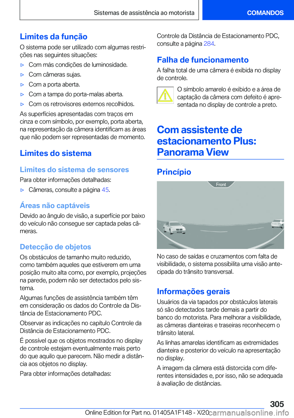 BMW X6 2021  Manual do condutor (in Portuguese) �L�i�m�i�t�e�s��d�a��f�u�n�