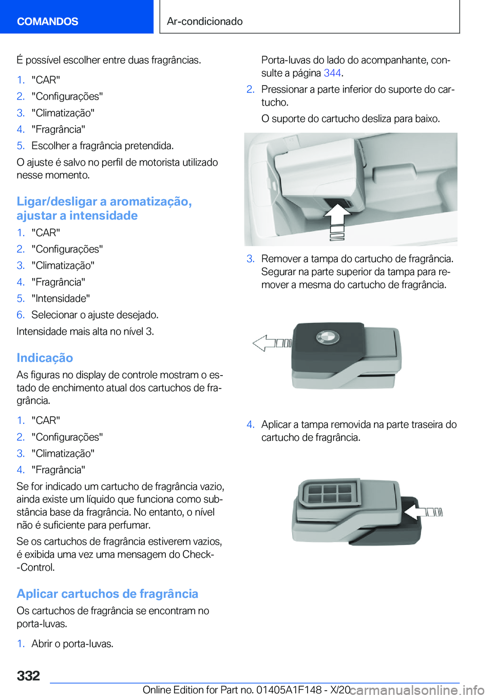 BMW X6 2021  Manual do condutor (in Portuguese) �