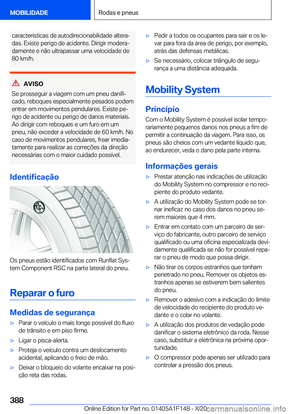 BMW X6 2021  Manual do condutor (in Portuguese) �c�a�r�a�c�t�e�r�