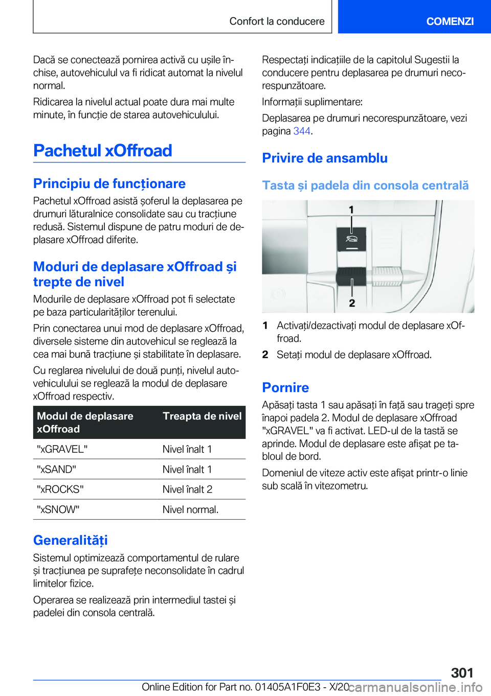 BMW X6 2021  Ghiduri De Utilizare (in Romanian) �D�a�c�ă��s�e��c�o�n�e�c�t�e�a�z�ă��p�o�r�n�i�r�e�a��a�c�t�i�v�ă��c�u��u&�i�l�e��