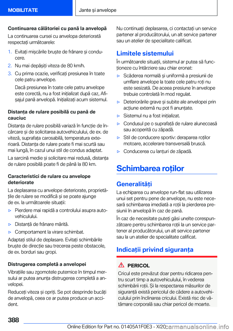 BMW X6 2021  Ghiduri De Utilizare (in Romanian) �C�o�n�t�i�n�u�a�r�e�a��c�