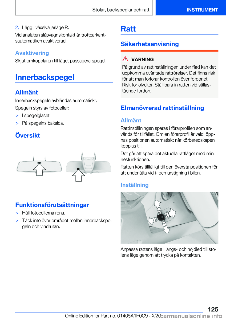 BMW X6 2021  InstruktionsbÖcker (in Swedish) �2�.�L�ä�g�g��i��v�ä�x�e�l�v�ä�l�j�a�r�l�ä�g�e��R�.
�V�i�d��a�n�s�l�u�t�e�n��s�l�ä�p�v�a�g�n�s�k�o�n�t�a�k�t��ä�r��t�r�o�t�t�o�a�r�k�a�n�tj
�s�a�u�t�o�m�a�t�i�k�e�n��a�v�a�k�t�i�v�e�r�a