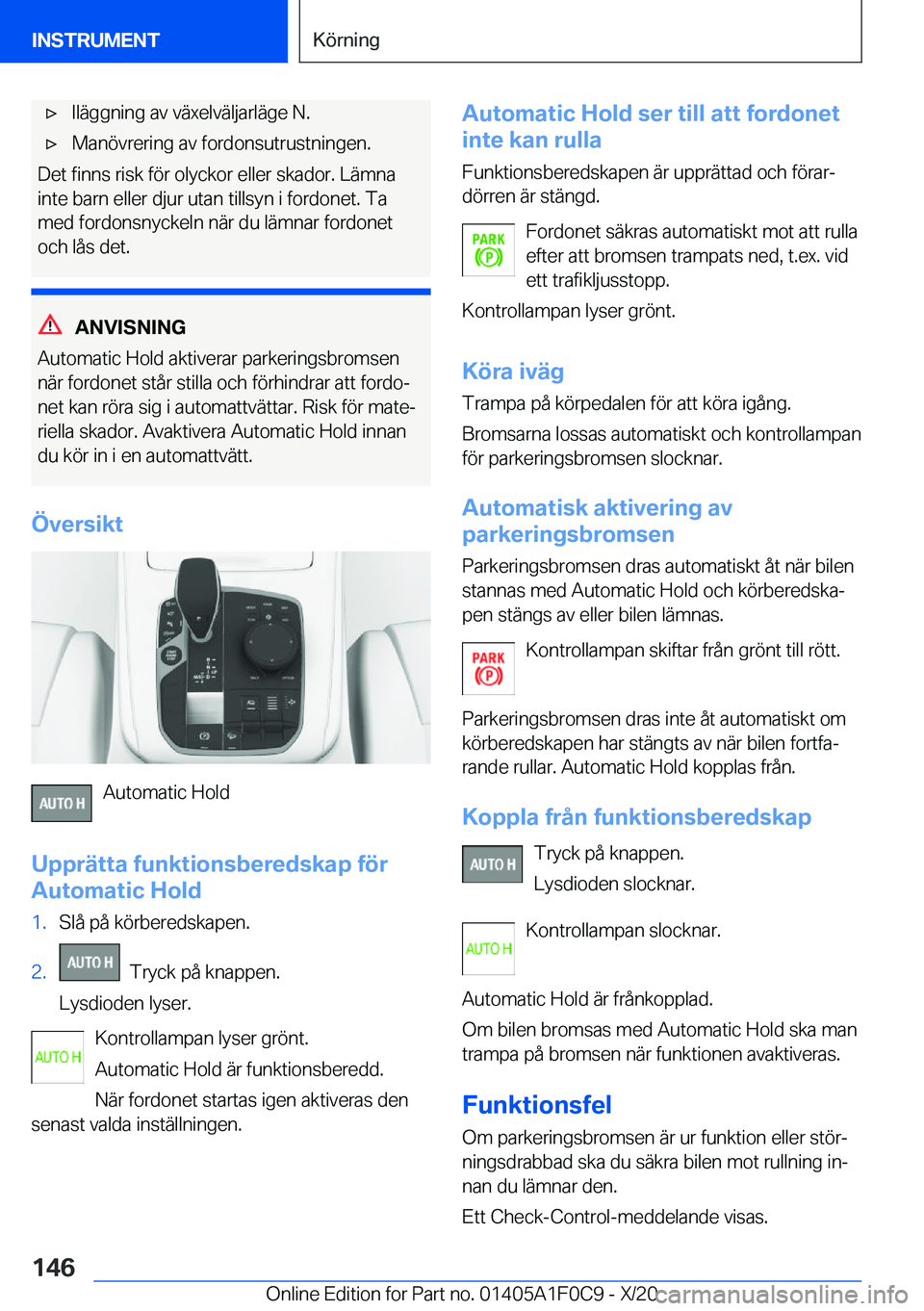 BMW X6 2021  InstruktionsbÖcker (in Swedish) 'x�I�l�ä�g�g�n�i�n�g��a�v��v�ä�x�e�l�v�ä�l�j�a�r�l�ä�g�e��N�.'x�M�a�n�