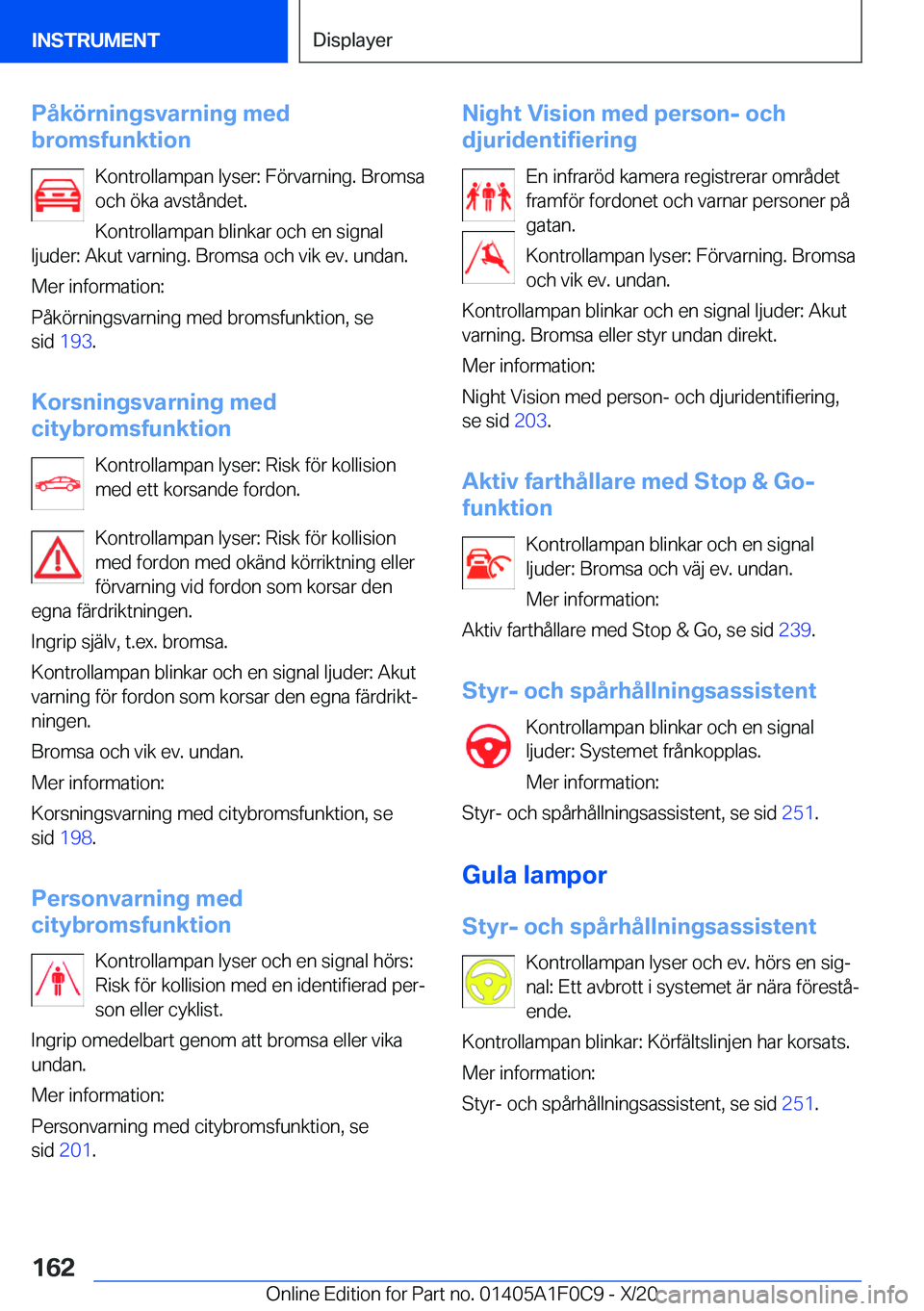 BMW X6 2021  InstruktionsbÖcker (in Swedish) �P�å�k�