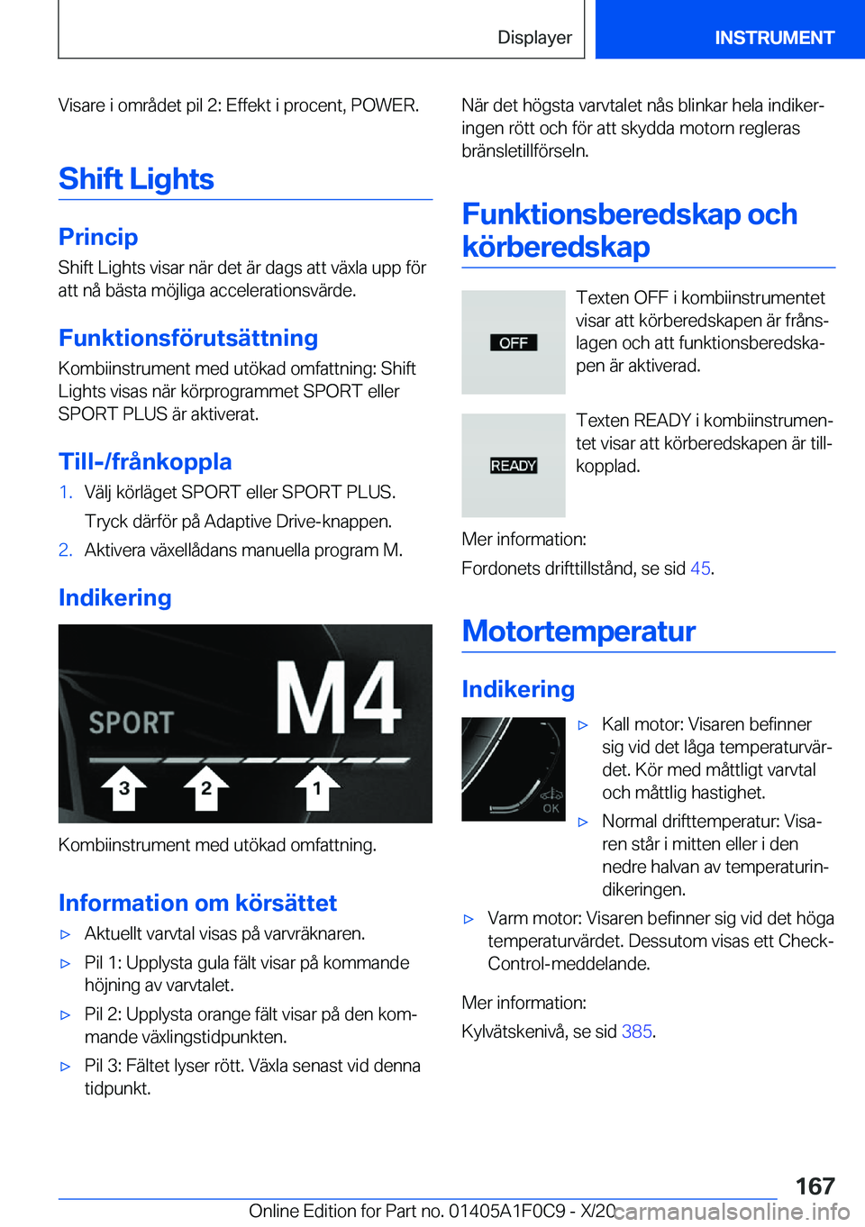 BMW X6 2021  InstruktionsbÖcker (in Swedish) �V�i�s�a�r�e��i��o�m�r�å�d�e�t��p�i�l��2�:��E�f�f�e�k�t��i��p�r�o�c�e�n�t�,��P�O�W�E�R�.�S�h�i�f�t��L�i�g�h�t�s
�P�r�i�n�c�i�p�S�h�i�f�t��L�i�g�h�t�s��v�i�s�a�r��n�ä�r��d�e�t��ä�r��d