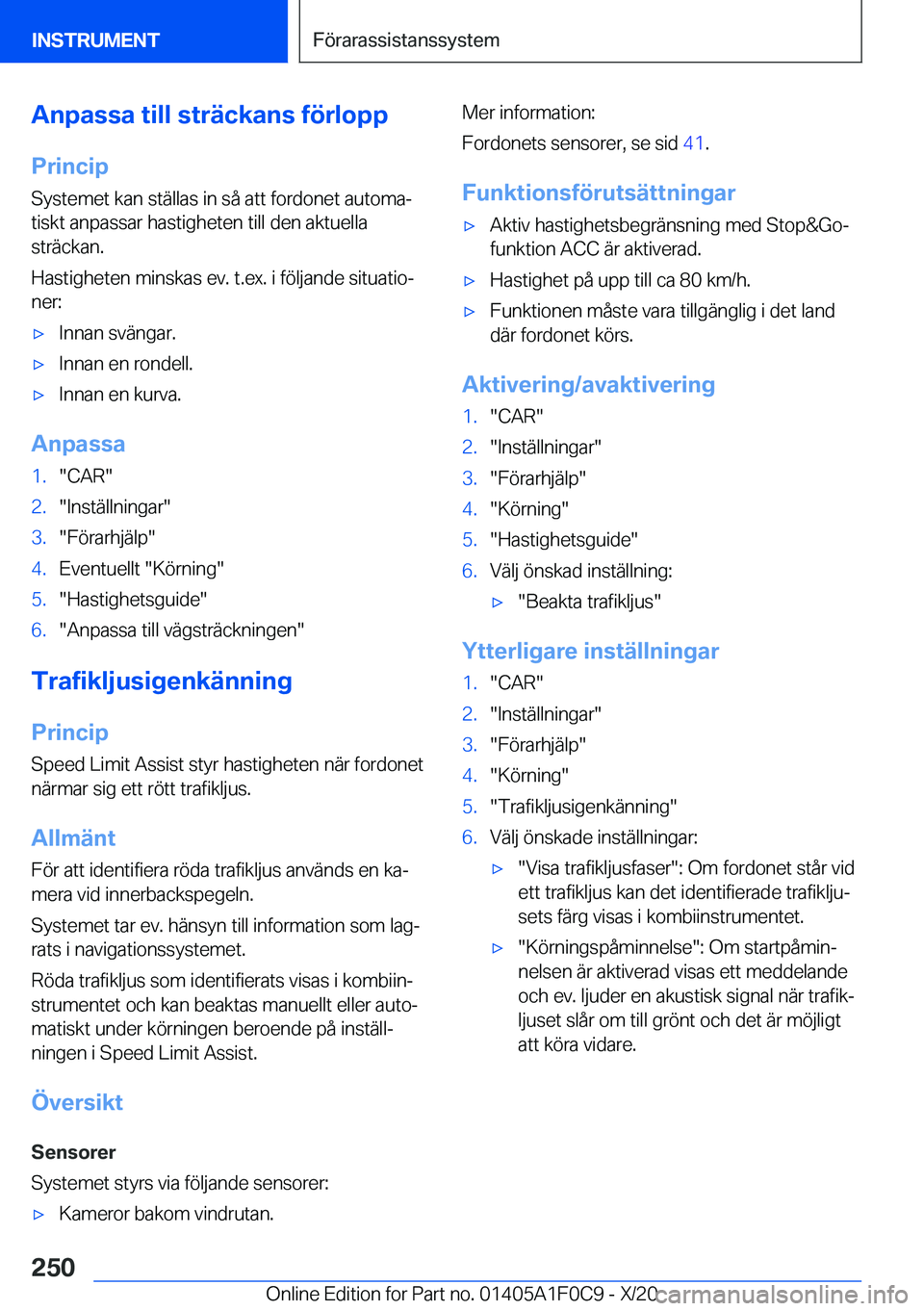 BMW X6 2021  InstruktionsbÖcker (in Swedish) �A�n�p�a�s�s�a��t�i�l�l��s�t�r�ä�c�k�a�n�s��f�